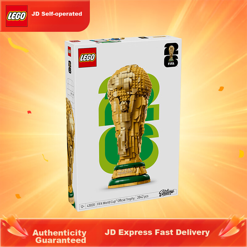 LEGO Bricks EDITIONS 43020 FIFA World Cup Trophy World Cup New Birthday Gift