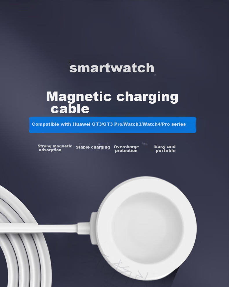 Watchbond Compatible Charger for Huawei Watch GT5/GT6, GT4/GT3 Base Station, Watch4/3 Pro Wireless GT2 Pro Smart Buds/Cyber Integrated Magnetic Fast Charging 4