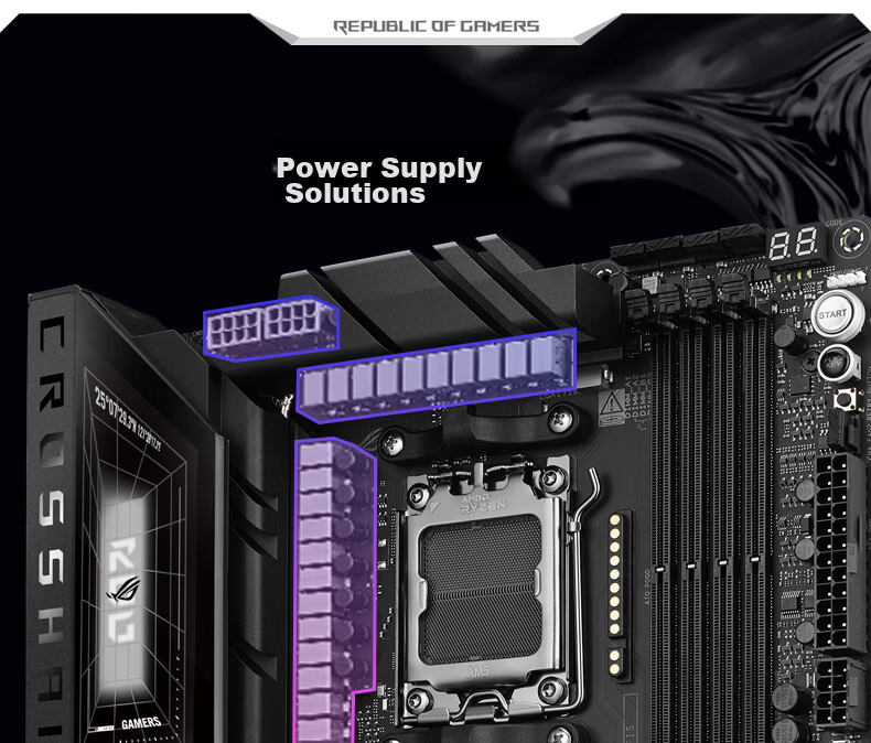 ROG STRIX X870-I GAMING WIFI Motherboard Supports CPU 9850X3D/9950X3D/9800X3D (AMD X870/socket AM5) 10