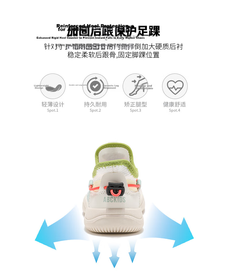 ABC KIDS Girls' Casual Running Shoes Fashion Soft Sole Breathable Non-Slip Comfortable Sneakers Beige/Pink Green Size 37 2
