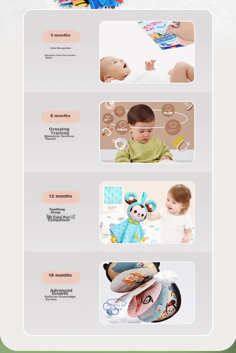Disney Newborn Gift Box, Baby Welcome Gift, Full Moon Gift, Practical Newborn Gifts for 0-6 Months, Cloth Book 10