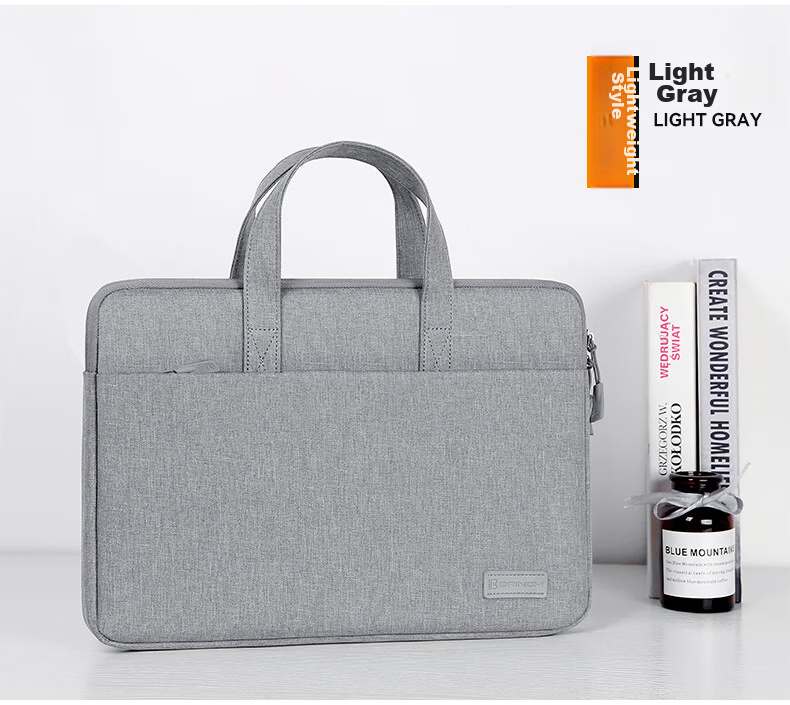 BRINCH Laptop Bag, 12/16 Inch, Business Lightweight Travel Bag, Suitable for Xiaomi, Apple, Huawei Notebooks 3