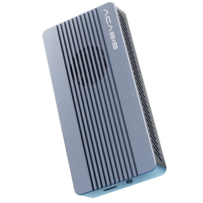 Acasis USB 4.0 Hard Drive Enclosure NVMe M.2 Portable Hard Drive Enclosure 40Gbps Compatible with Thunderbolt 5/4/3, Suitable for Apple Mac Mini Laptop SSD Solid State TBU405Pro