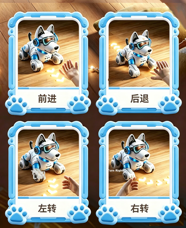 Science Monster Voice Control Robot Dog Remote Control Car Children's Toy Boys Transforming Robot 3-6-10 Years Birthday Gift 20