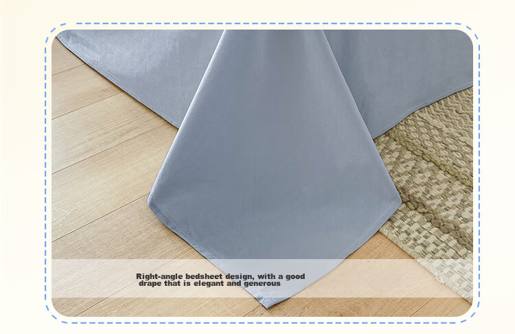 MUJI 100% Cotton Four-Piece Bedding Set, Pure Cotton, Extra Large Bed Sheet and Duvet Cover, 220x240cm, Fits 1.8/2.0m Bed 15