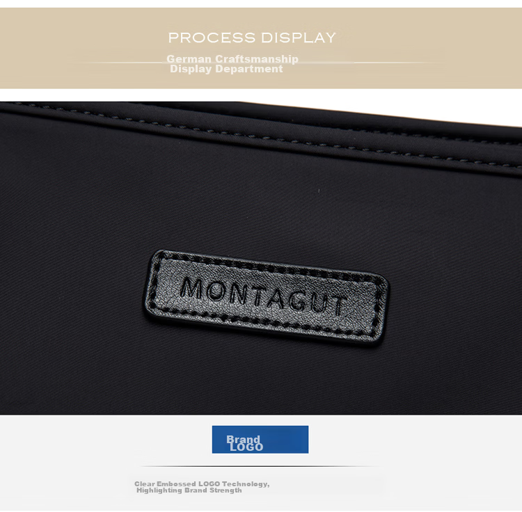MONTAGUT Men's Crossbody Bag Shoulder Bag Portable Large Capacity Canvas Phone Bag Valentine's Day Gift for Boyfriend 13