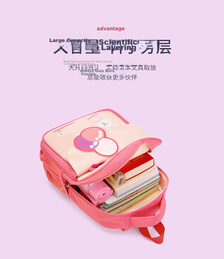 Dijiuchengbao Kindergarten Backpack, Birthday Gift for Boys And Girls, Cute Cartoon Unicorn Design, Double Shoulder Bag for Children Aged 3-9 8