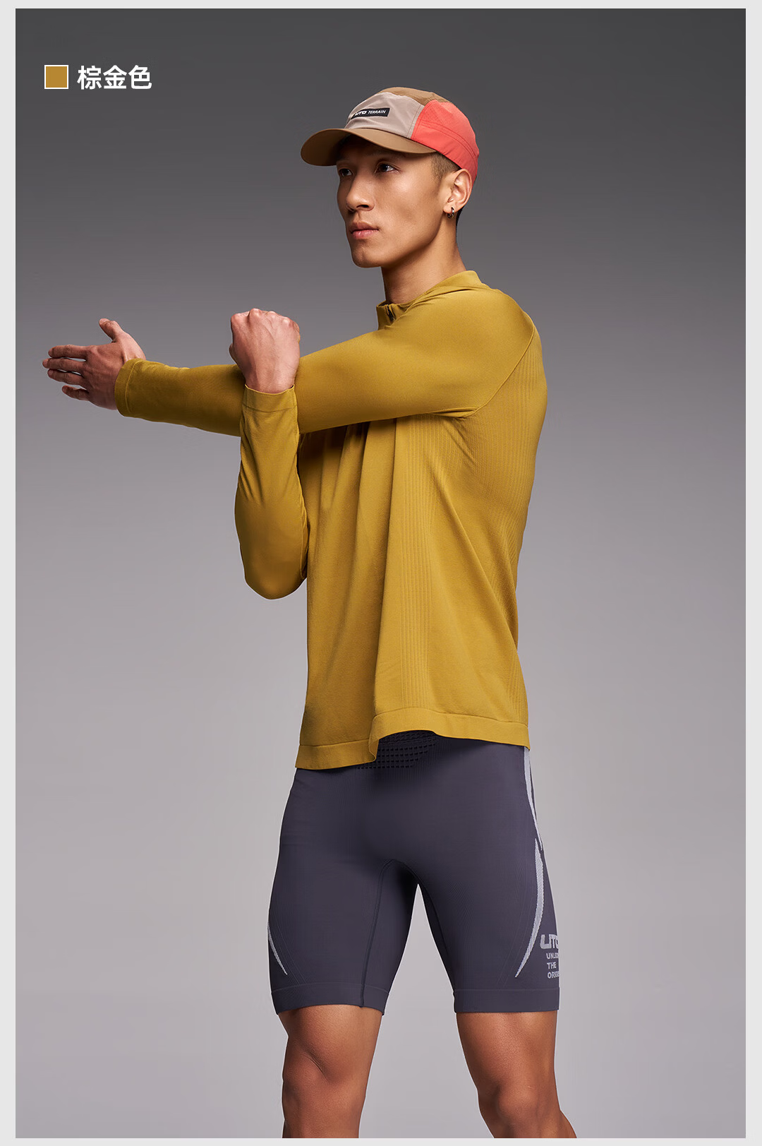 UTO Half-Zip Sports Quick-Dry Long Sleeve T-Shirt for Men and Women Outdoor Running Hiking Top Classic Black (Women's) M 19