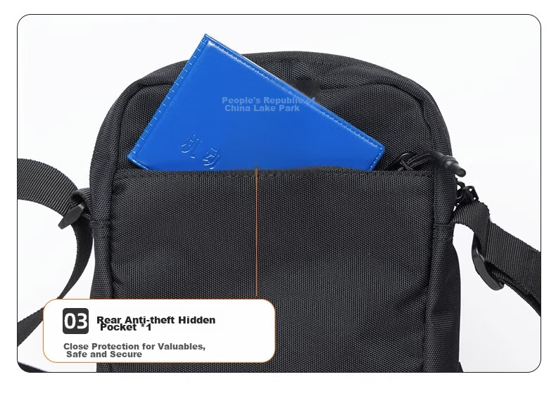 Li-Ning Unisex Crossbody Bag Cycling Shoulder Bag Multifunctional Commuter Outdoor Travel Chest Casual Bag 9
