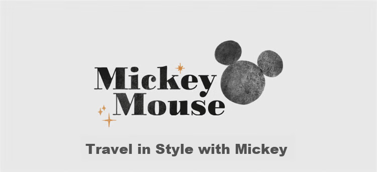 Disney Mickey Backpack for Women Shoulder Bag Gift Box Birthday Present 44