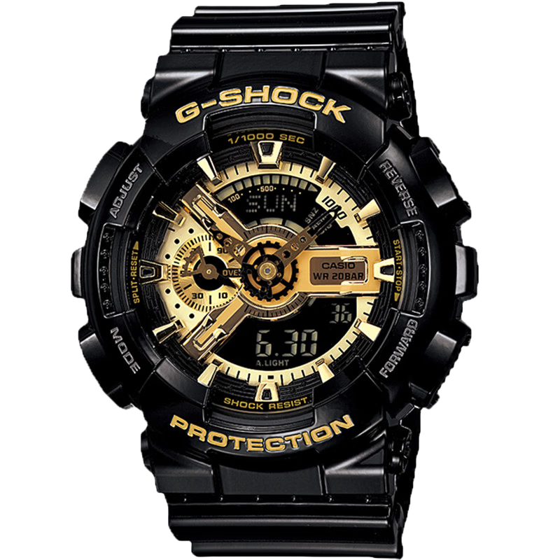 CASIO G-SHOCK Men's Sports Electronic Smart Watch GA-120-1A Japanese Korean Style Gift for Boyfriend