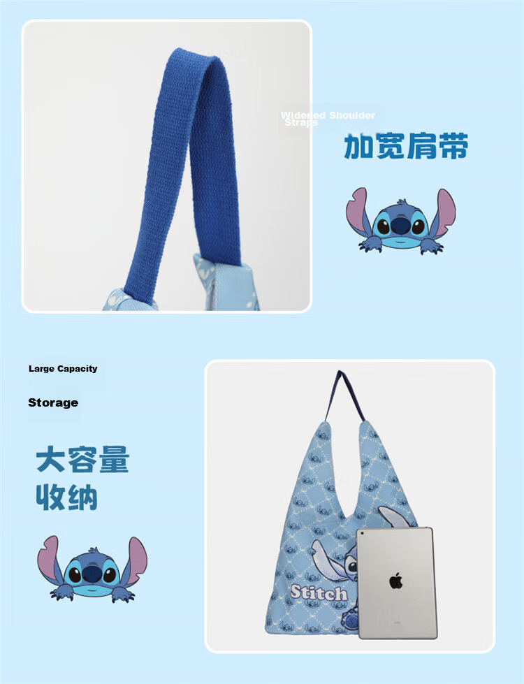 Disney Women's Bag Commuter Bag Donald Duck Large Capacity Canvas Shoulder Bag Birthday Gift for Women 41