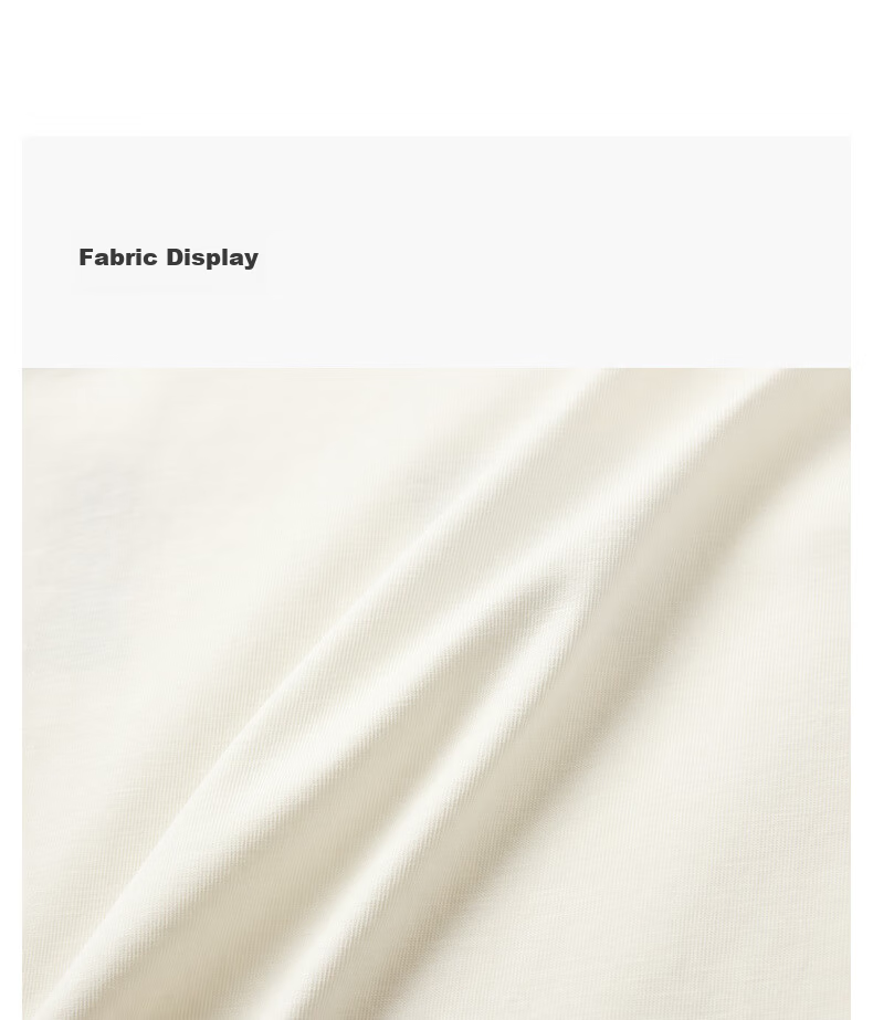 MQD Boys' Spring and Autumn Outdoor Camping Hiking Long Sleeve Colorblock Cartoon Skin-friendly T-Shirt Off-White 150 4