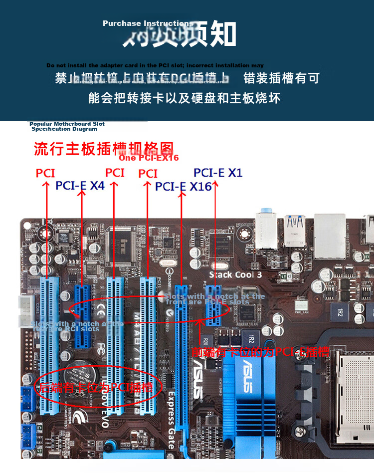 EB-LINK PCIE to Dual Type-C Expansion Card, High-Speed Dual-Port Desktop Computer Internal TypeC Adapter Card, Independent Power-Free, Supports Small Cases 1