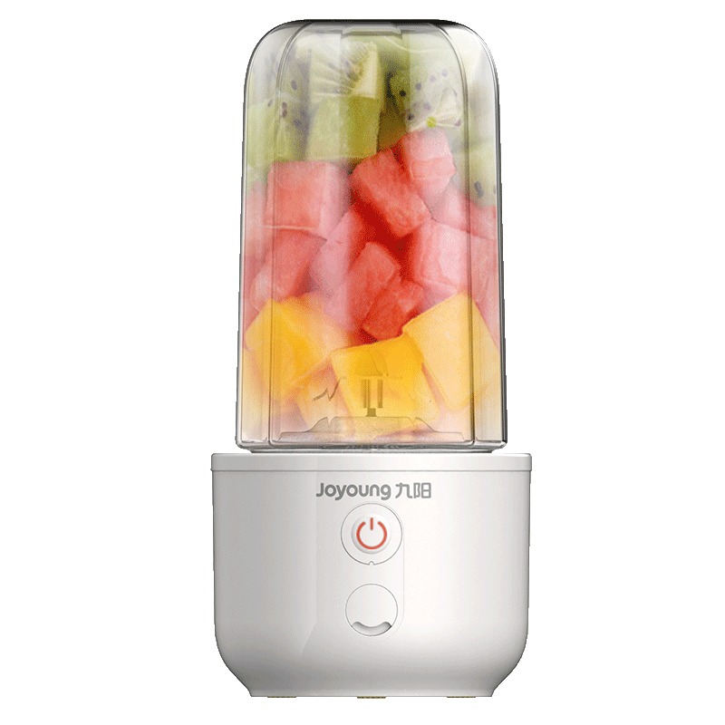 Joyoung Mid-Autumn Gift Juicer Cup Home Small Portable Juicer Fruit and Vegetable Juice Blender Multifunctional Automatic Cleaning LJ325 Yellow