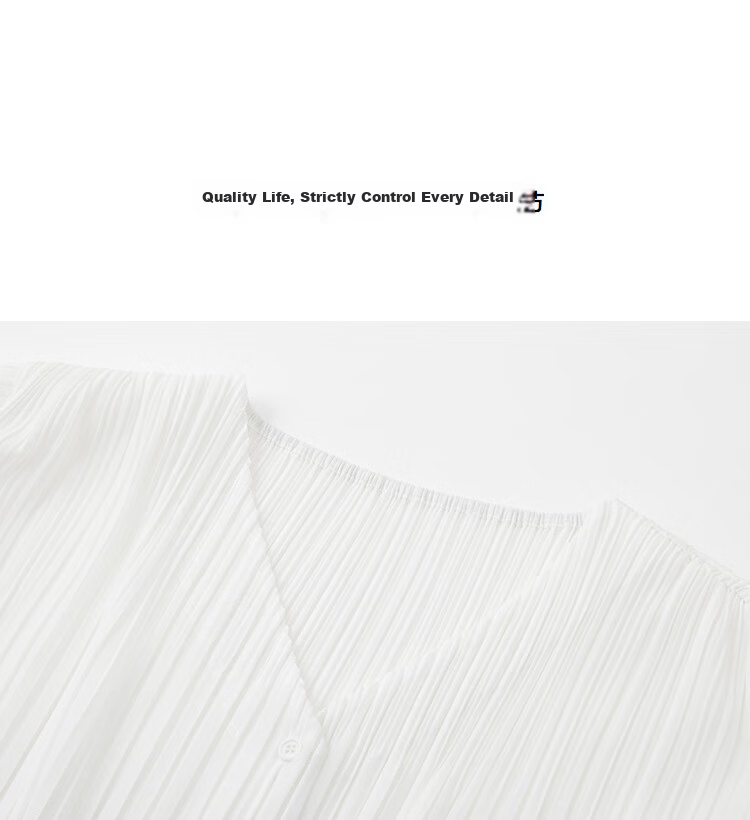 Demana Minimalist Urban Summer Commuter Wrinkled V-Neck Slim Fit Short Sleeve Slimming Petite Women's Jacket 15
