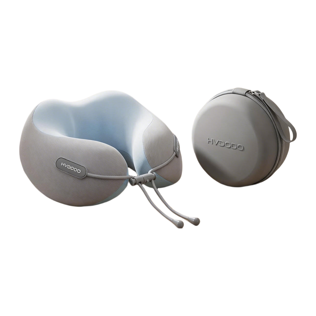 HUIDUODUO U-Shaped Neck Pillow, Airplane Neck Support Pillow, Travel Portable Collapsible U-Shaped Neck Rest, High-Speed Rail Nap Aid