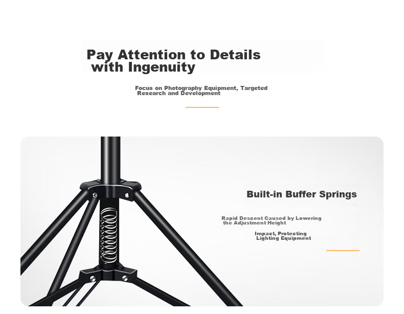 Godox Photography Light Stand Photography Studio Tripod Film and Television Outdoor Flash Fill Light Softbox Equipment Support Bracket Tripod 9