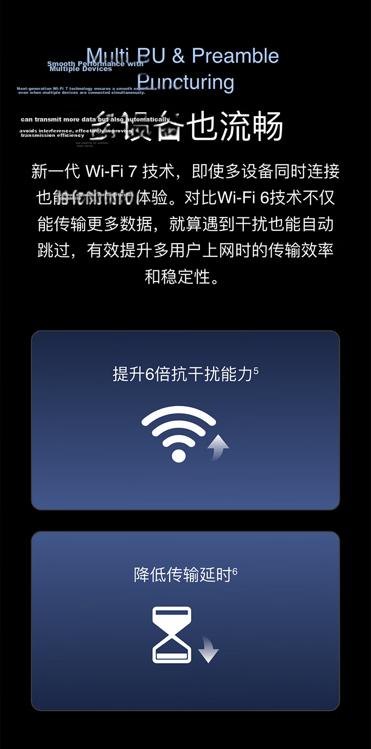 Huawei Router BE3 Pro Gale Edition [Pura 90 Compatible] WiFi 7+ Smart High-Gain Antenna Gigabit Wireless Home Router 9