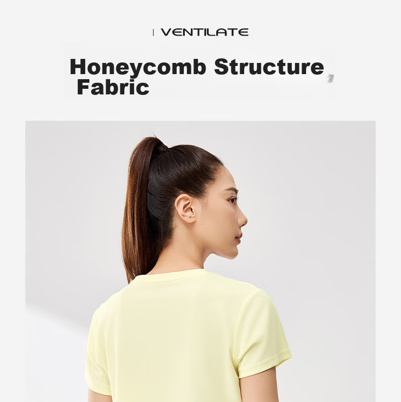 361° Women's Trendy Short-Sleeve T-Shirt, New Spring And Summer Quick-Dry Sportswear for Running And Yoga, Model 662424126H-7 53