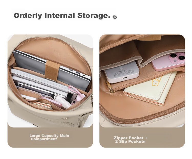 GOLF Women's Backpack 14/16 Inch Laptop Bag for Apple Huawei College Student Travel Business Backpack 25
