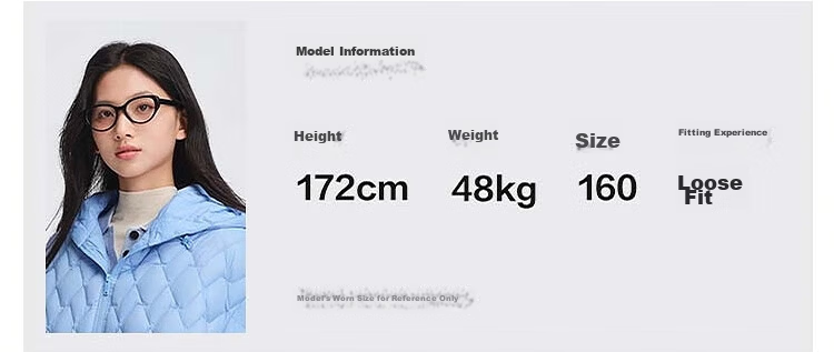 Bosideng Women's Spring and Autumn 90% Down Lightweight Hooded Loose Short Packable Commuter Warm Jacket 24