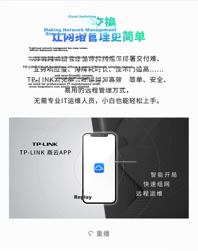 TP-LINK 5-Port Gigabit Ethernet + 1 Optical 4-Port PoE Switch Cloud Management Supported Surveillance Network Splitter Enterprise TL-SG2206LPF 2
