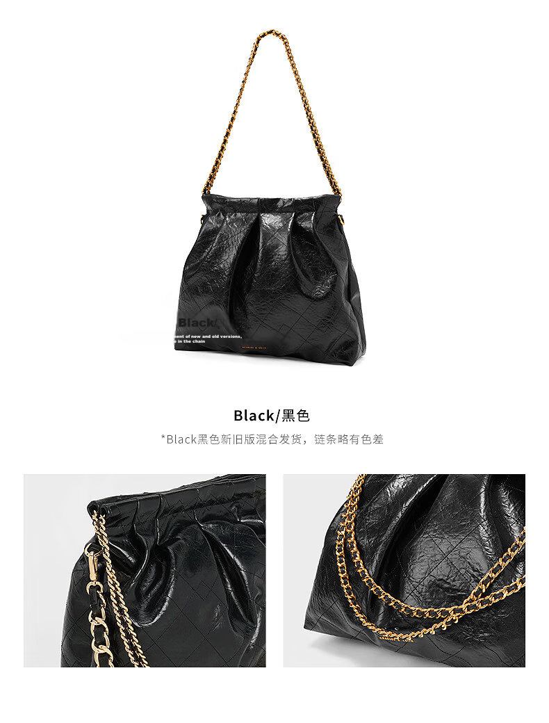 CHARLES & KEITH Large Capacity Mother-Child Chain Crossbody Bag Shoulder Bag for Women Birthday Gift for Girlfriend CK2-40671449 19
