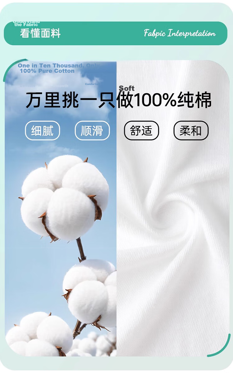 Yalu [100% Pure Cotton] Disposable Underwear for Women, Sterilized Postpartum Plus Size, Individually Packaged Travel Daily Disposable Panties 3