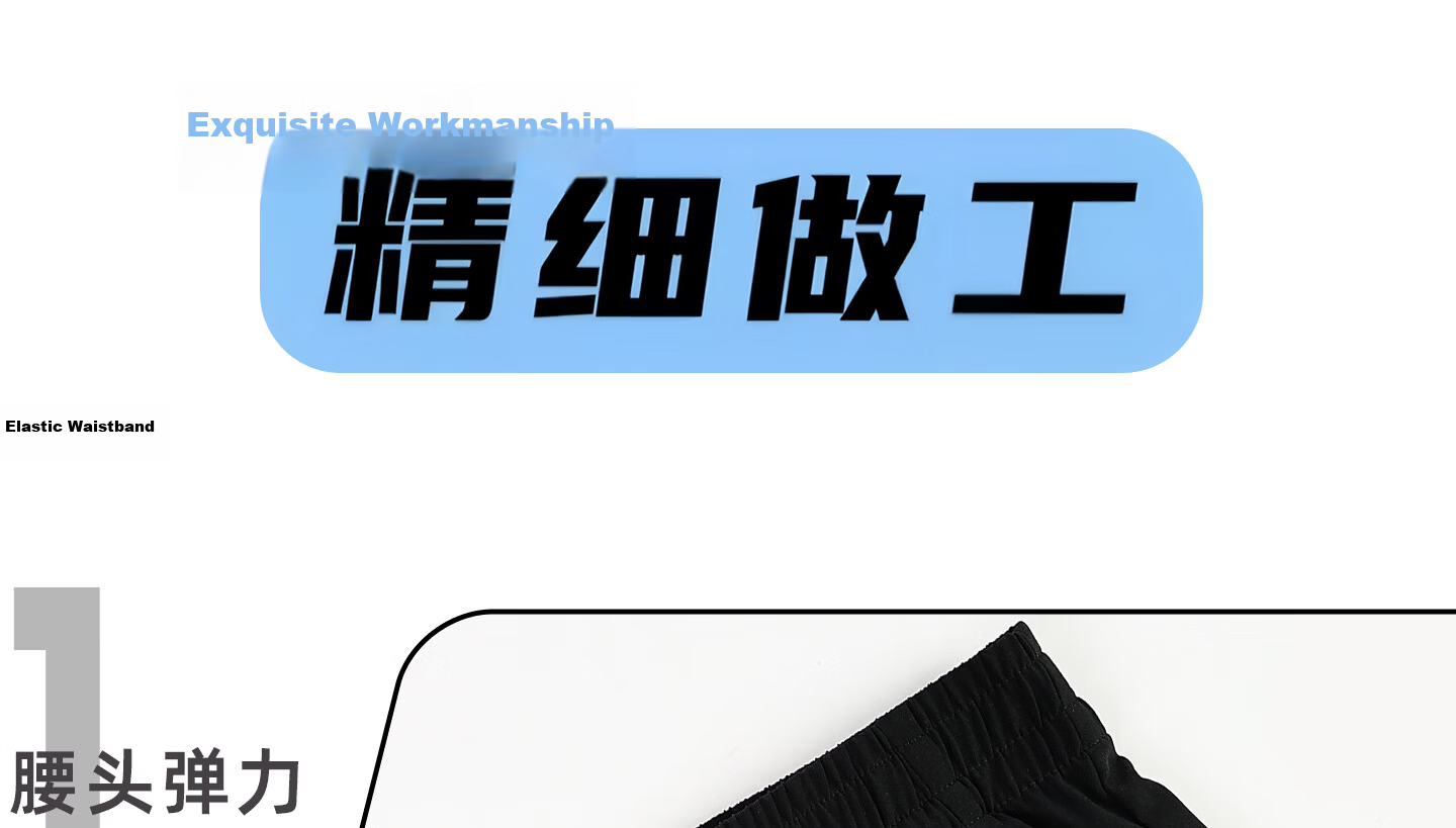 Li-Ning Men's Summer Sports Pants Quick-Dry Ice Silk Breathable Thin Running Fitness Loose Straight Casual Sweatpants 15