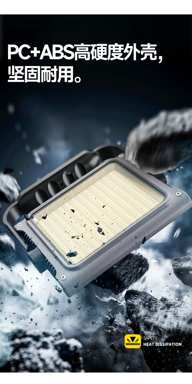 LEM Rechargeable Camping Light Long-lasting Super Bright Emergency Floodlight for Night Market and Construction Site 20
