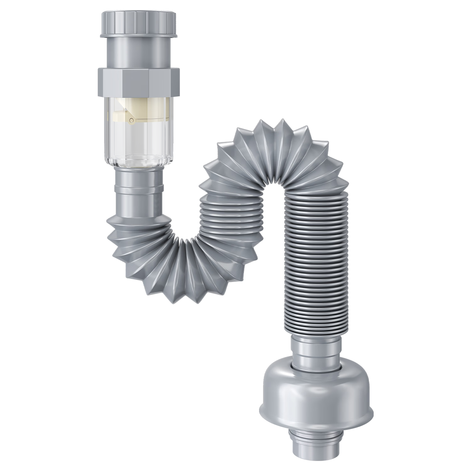 Larsd Sink Drain Pipe, Washbasin And Face Basin Anti-Odor Drainage Pipe, Bathroom Cabinet Wall Drainage Pipe LD316