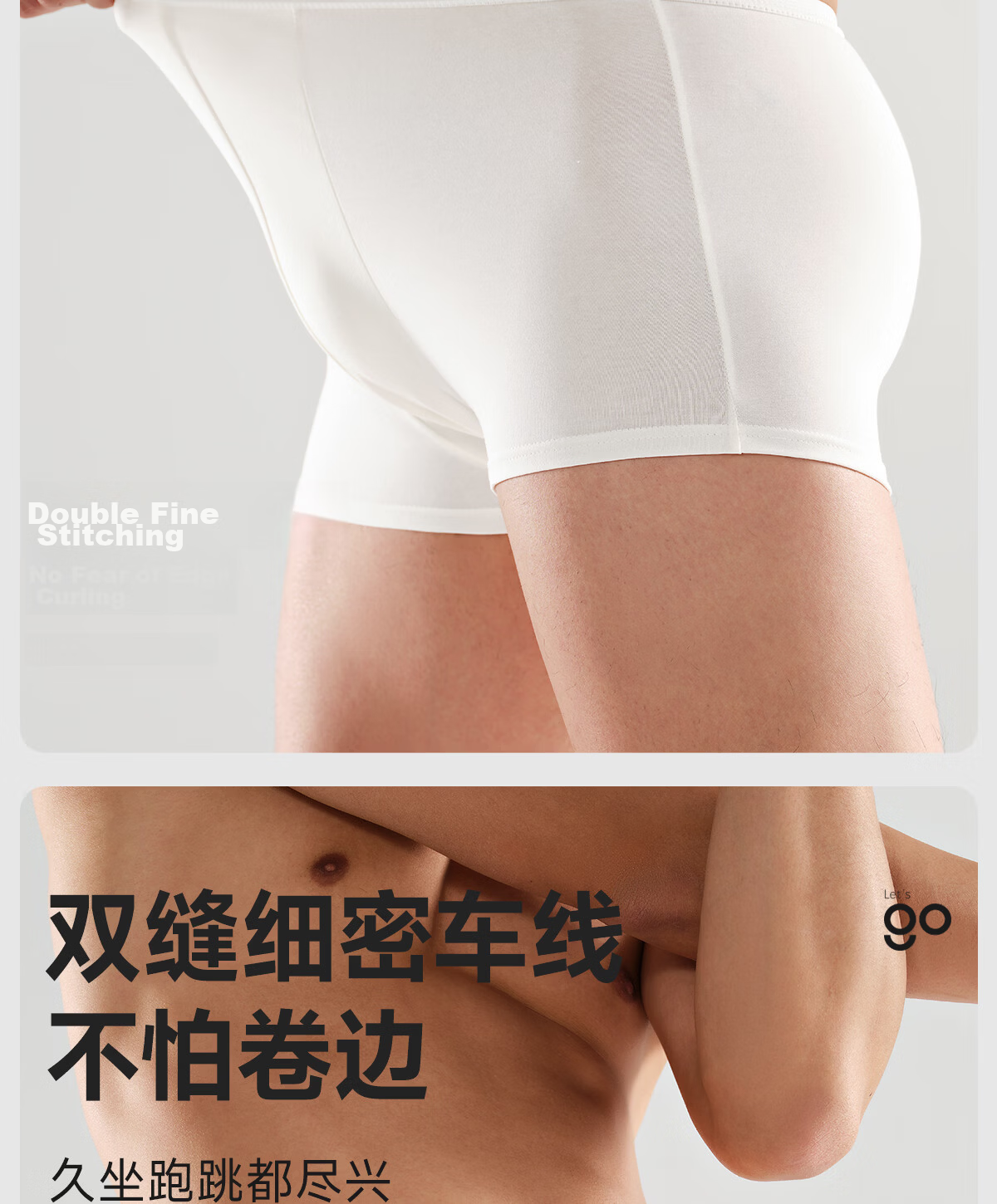 Freego Disposable Men's Cotton Boxer Briefs Travel Sterilized Portable Comfortable Plus Size 3-Pack White 2XL 10