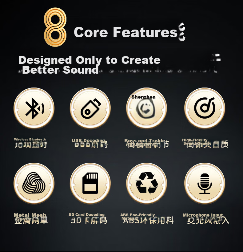 Newmine R15 Ceiling Speaker One-to-Four Set Bluetooth Constant Voltage Amplifier for Shop Restaurant Home Living Room Background Music Public Address Ceiling Speaker 2