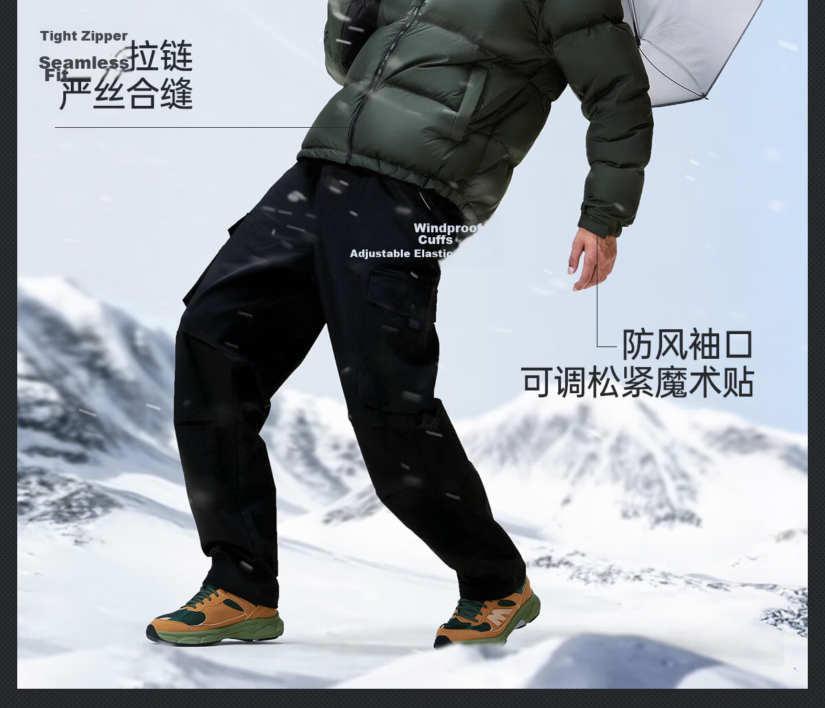 CAMEL Flame Mountain down Jacket 2.0 Wang Junkai Edition [Wang Zhe Kai Armor] Men's Thickened Warm Coat for Winter 20