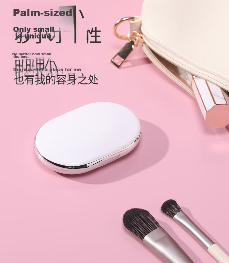 Etravel Invisible Contact Lens Case Minimalist Mini Magnetic Storage Box Dual Companion Storage Box Girl Pink 5