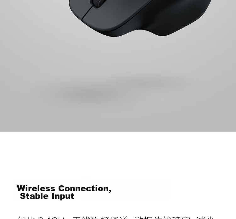 MI Portable Mouse 3, Warm Sand Gold, 2.4G Wireless Mouse, Bluetooth Mouse, Quiet Operation, Wireless Mouse, Right-Hand Mouse for Desktop And Laptop Computers, MI Business Portable Mouse 11