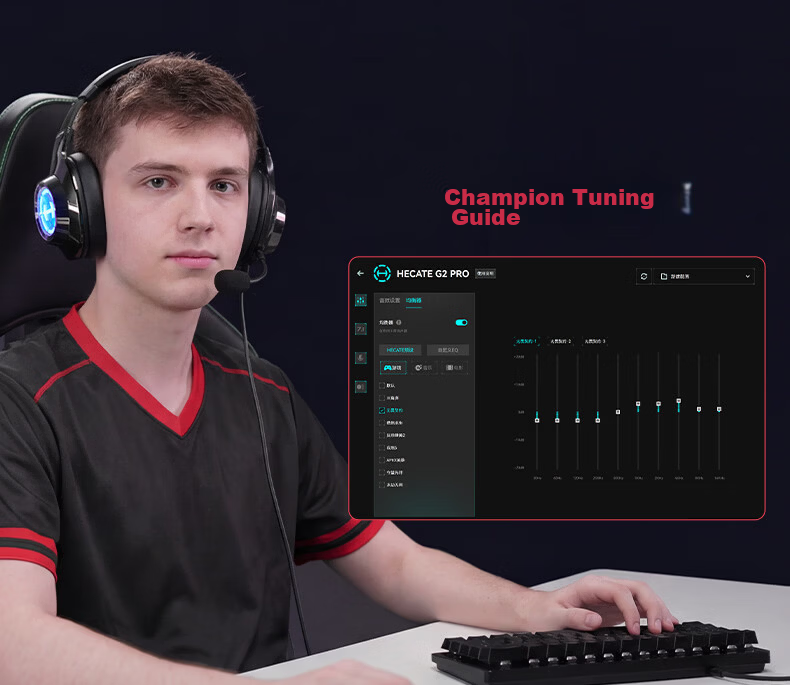 EDIFIER HECATE G2 Pro USB7.1 Channel Abyss Light Gaming Headset, E-Sports Headphones, Over-Ear Wired Computer Microphone, FPS PUBG Delta Headphones, Misty Pink 15