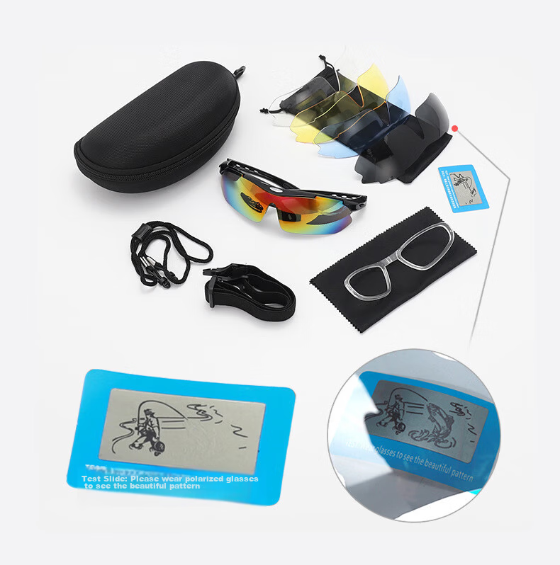 40,000 KM Cycling Windproof Photochromic Day-Night Dual-Use Protective Outdoor Mountaineering Sports Running Driving Glasses 7