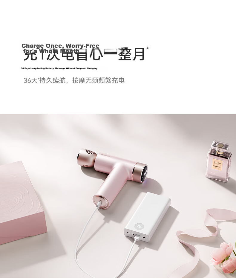 MERACH Fascia Gun Muscle Massager Professional Deep Tissue Fascia Massage Gun Neck Fascia Gun 27
