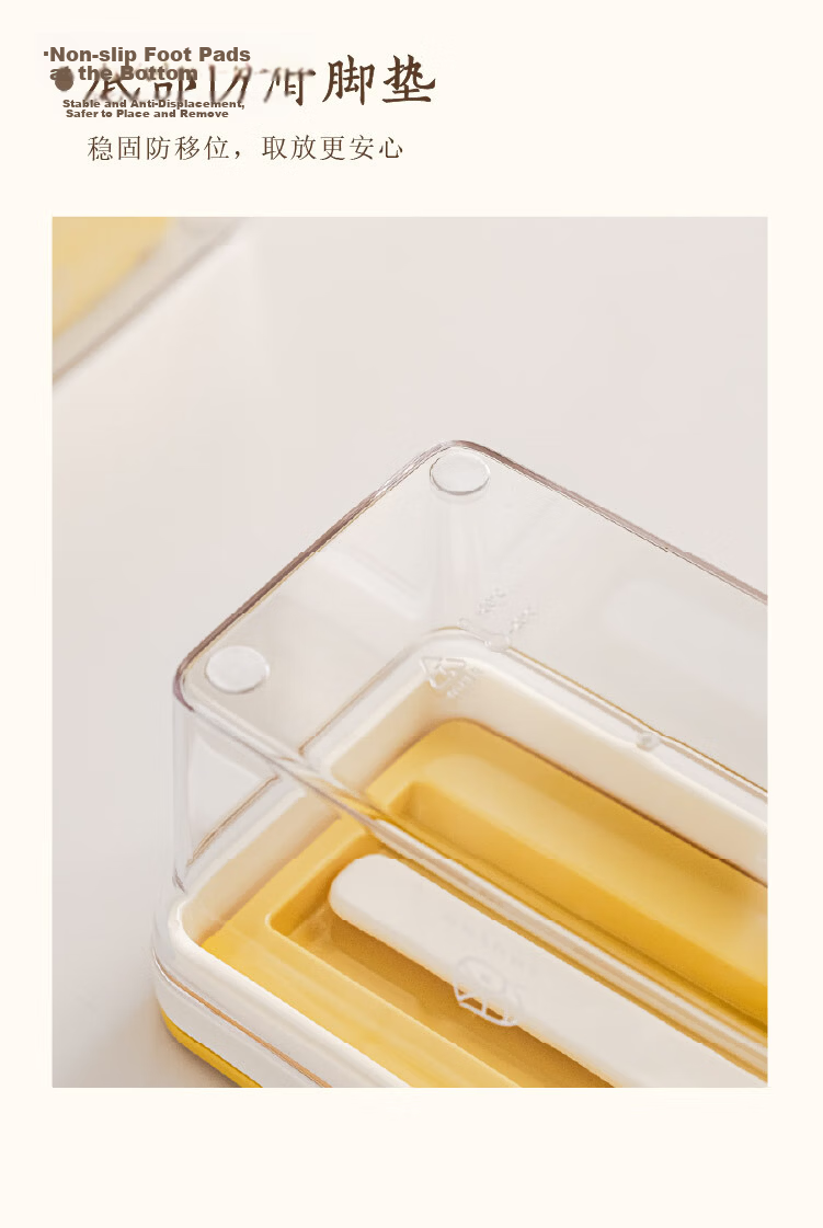 Shuke Butter Box Storage Container with Lid Refrigerator Storage Box Jar Butter Cutter Cheese Slicer 20