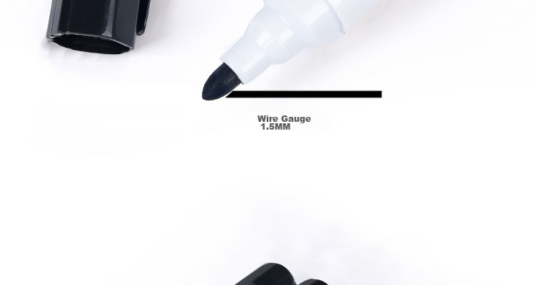 Dile Preferred Series Erasable Whiteboard Markers Water-Based Pens Office Stationery Black Blue Red 10pcs/Box 33014 Mixed Colors 18