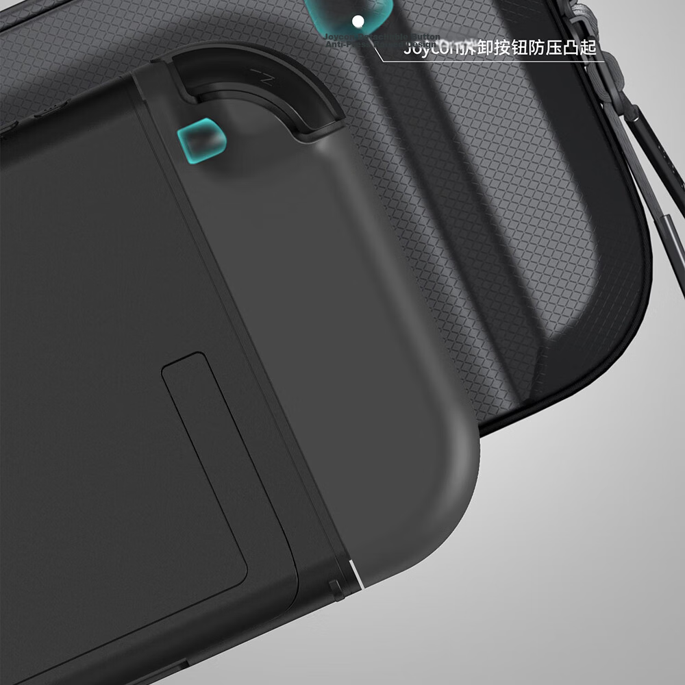 Jixiang Switch2 Protective Case, NS2 Moon Landing Plan Transparent Frosted Detachable Protective Case, Shockproof Hard Shell Handle Case, Direct Plug-In Base Switch2 Protective Case 19