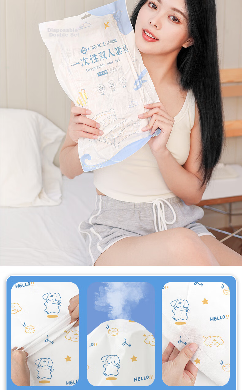 Grace Travel Disposable Toilet Seat Covers Full Coverage Thickened Hygiene Cushion for Pregnant Women 14-Pack 7