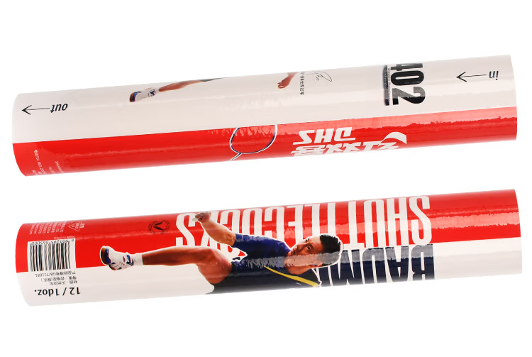 DHS E-E03 Badminton Shuttlecocks, Goose Feather, for Training And Competition, Pack of 3 5
