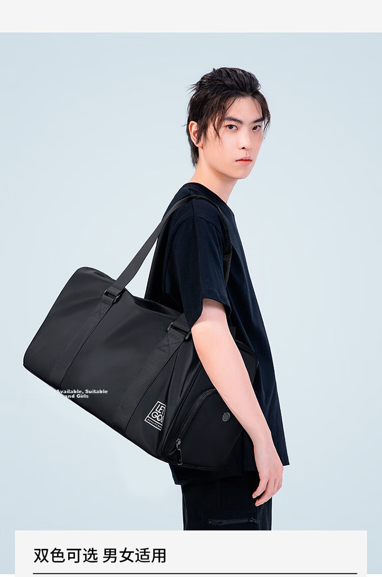 GOLF Travel Bag Unisex Handheld Sports Gym Bag Large Capacity Luggage Bag Business Trip Travel Wet and Dry Separation Crossbody Bag 6