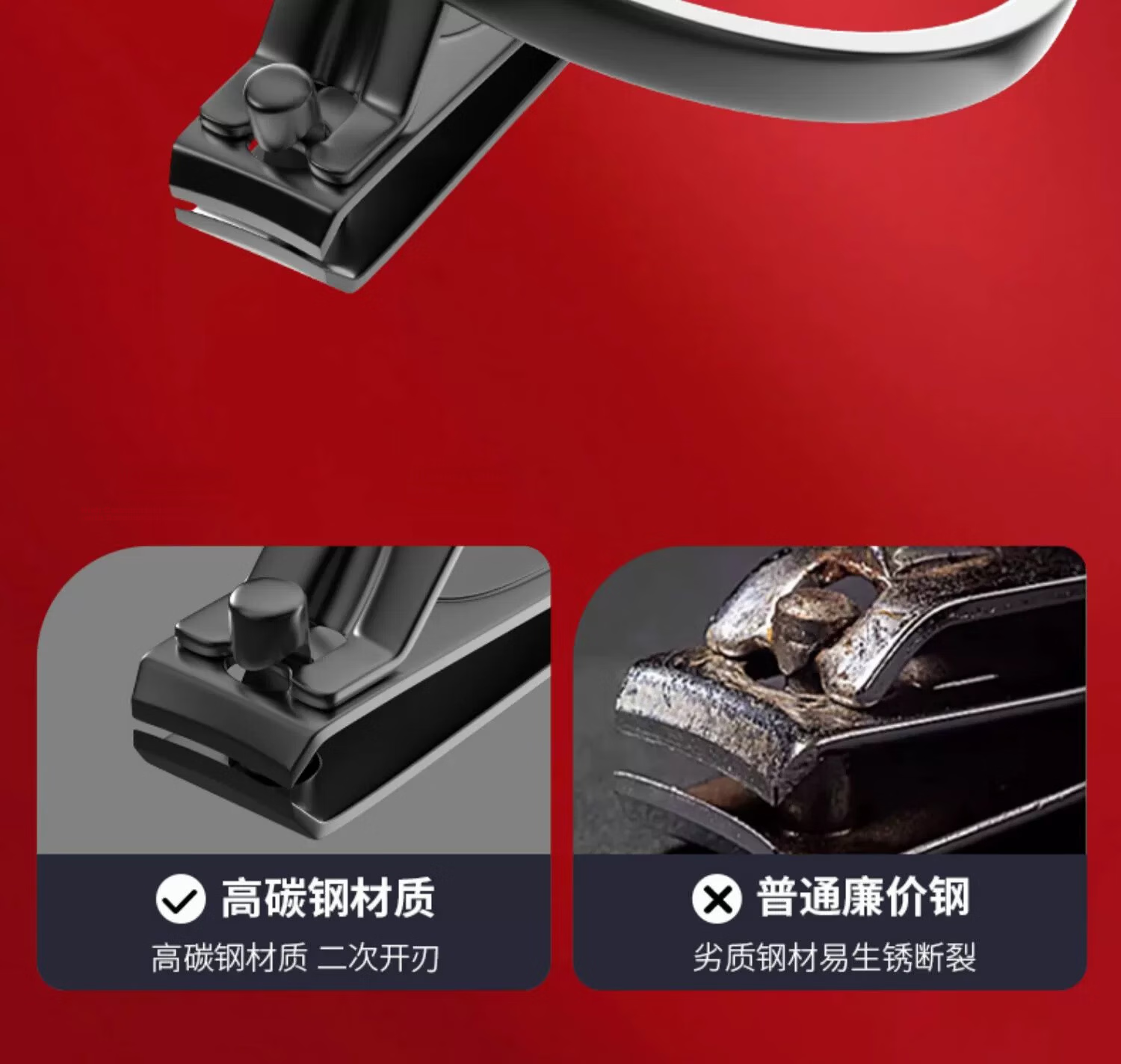 Xiaotianlai Stainless Steel Nail Clipper Set Complete Pedicure Tool Kit Nail Clippers and Cutters 13