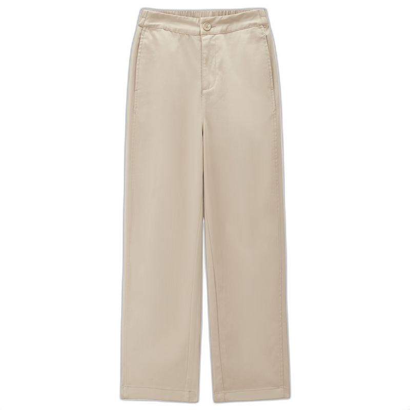 Giordano 2026 Summer High-Tech Cooling Sunscreen Semi-Elastic Waist Straight-Leg Cropped Casual Pants for Women 05426308