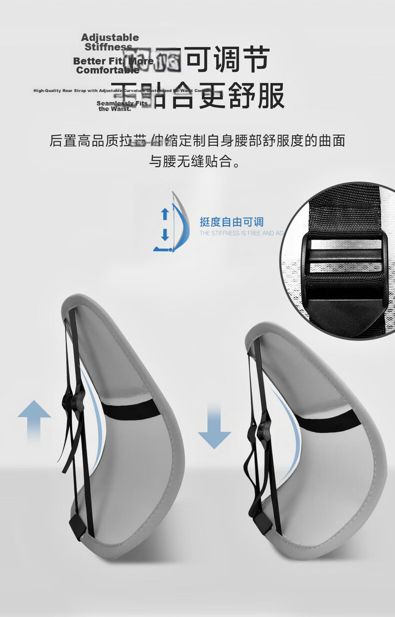 Digalun Car Lumbar Support Cushion Universal Four-Season Seat Backrest Waist Pillow Car Lumbar Pad Vehicle Support Pillow 10