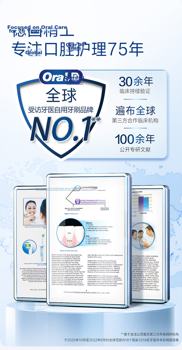Oral-B Dental Floss Picks Toothpicks Professional Teeth Cleaning Portable Y-Shaped 30pcs/Pack Mixed Packaging 17